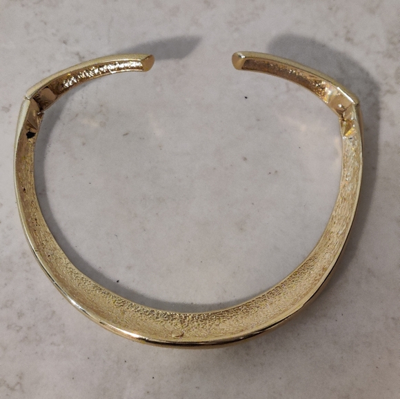 Vintage Oscar De La Renta Hinged Chocker Necklace - Picture 11 of 15